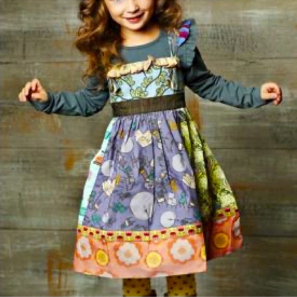 MATILDA JANE Character Counts Broadway Knot Dress Girls size 4